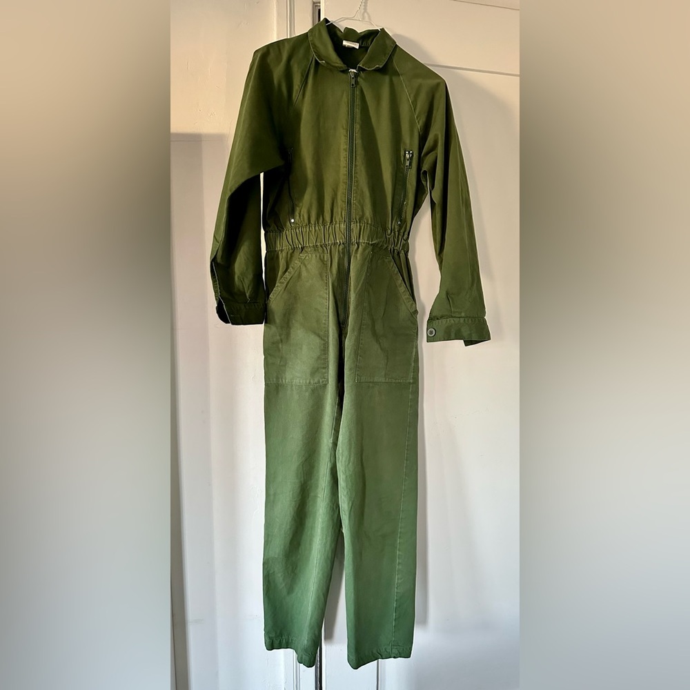 Everybody World Flight Suit/Jumpsuit in Native Green